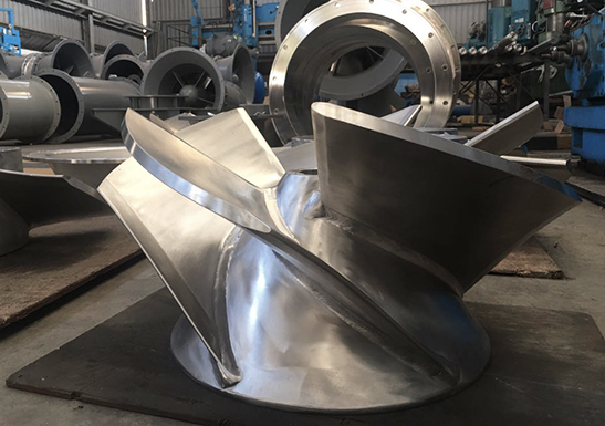 MorrisonPump's tweet photo. A Morrison Mixed Flow Pump Impeller in 316L stainless steel, machined and polished. https://t.co/DBO7YY5qS6
