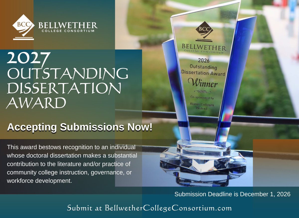 Bellwether College Consortium tweet media