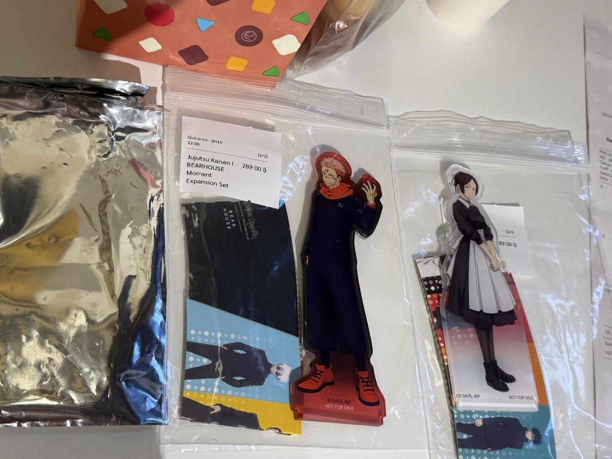 aydraaydra's tweet photo. แสตนดี้ Bearhouse คู่ 350.-

#ตลาดนัดจจส #ตลาดนัดjjk #ตลาดนัดjujutsukaisen #ตลาดนัดอนิเมะรวมด้อม #ตลาดนัดมหาเวทย์ https://t.co/lxjeTCWQ6h