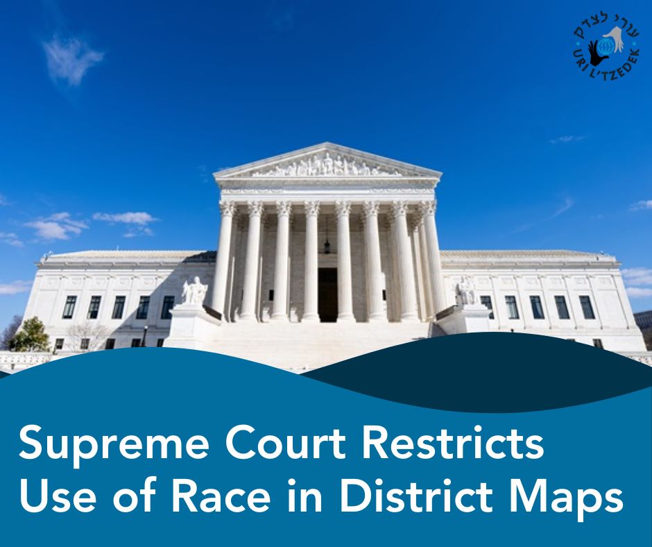 uriltzedek's tweet image. The Supreme Court has ruled to limit the use of race in redistricting, narrowing key protections under the Voting Rights Act. 

We are called to keep fighting for a system where every voice counts, and every community is represented.

#vote #supremecourt