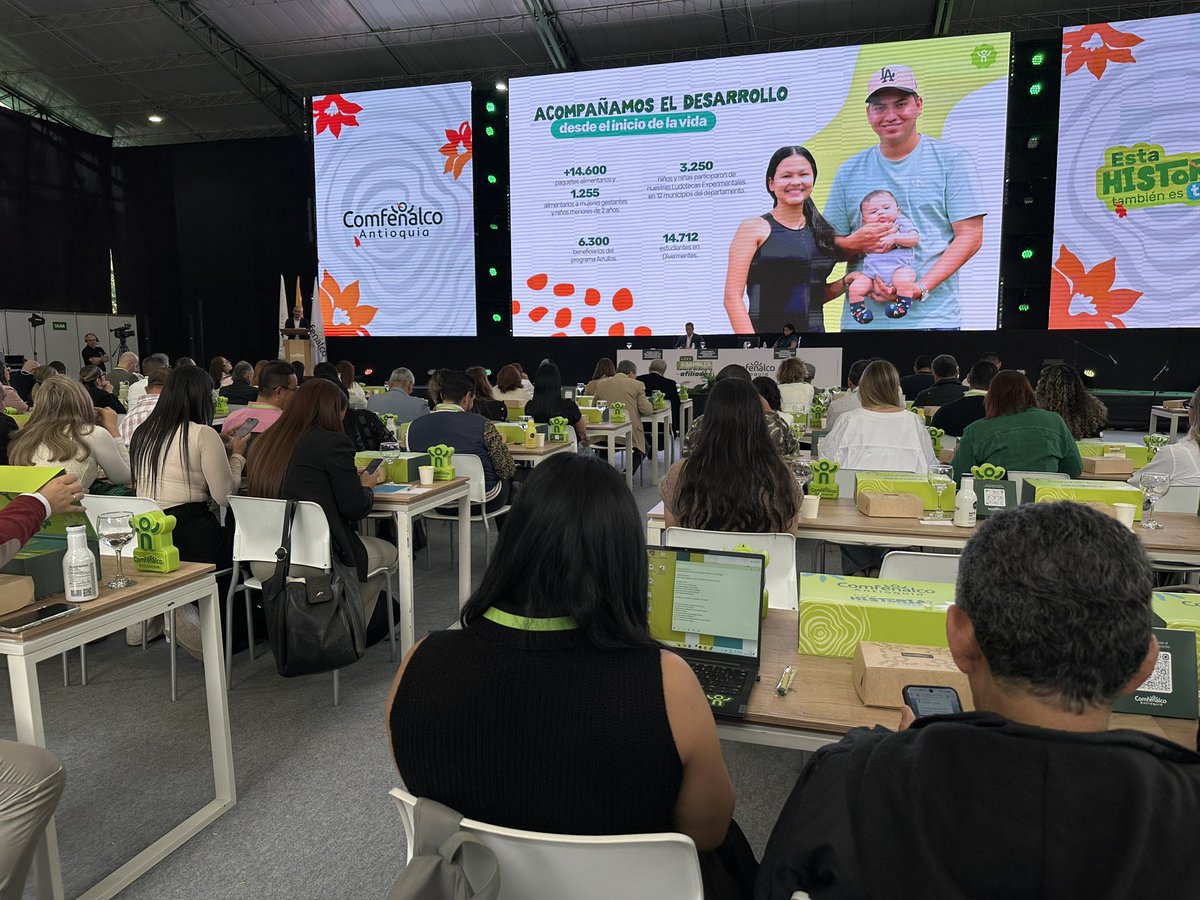 ComfenalcoAnt's tweet photo. Hoy vivimos nuestra LXXV Asamblea General de Afiliados, el espacio donde rendimos cuentas, compartimos resultados y seguimos construyendo confianza con nuestras empresas afiliadas. https://t.co/dcw5V2tRdV