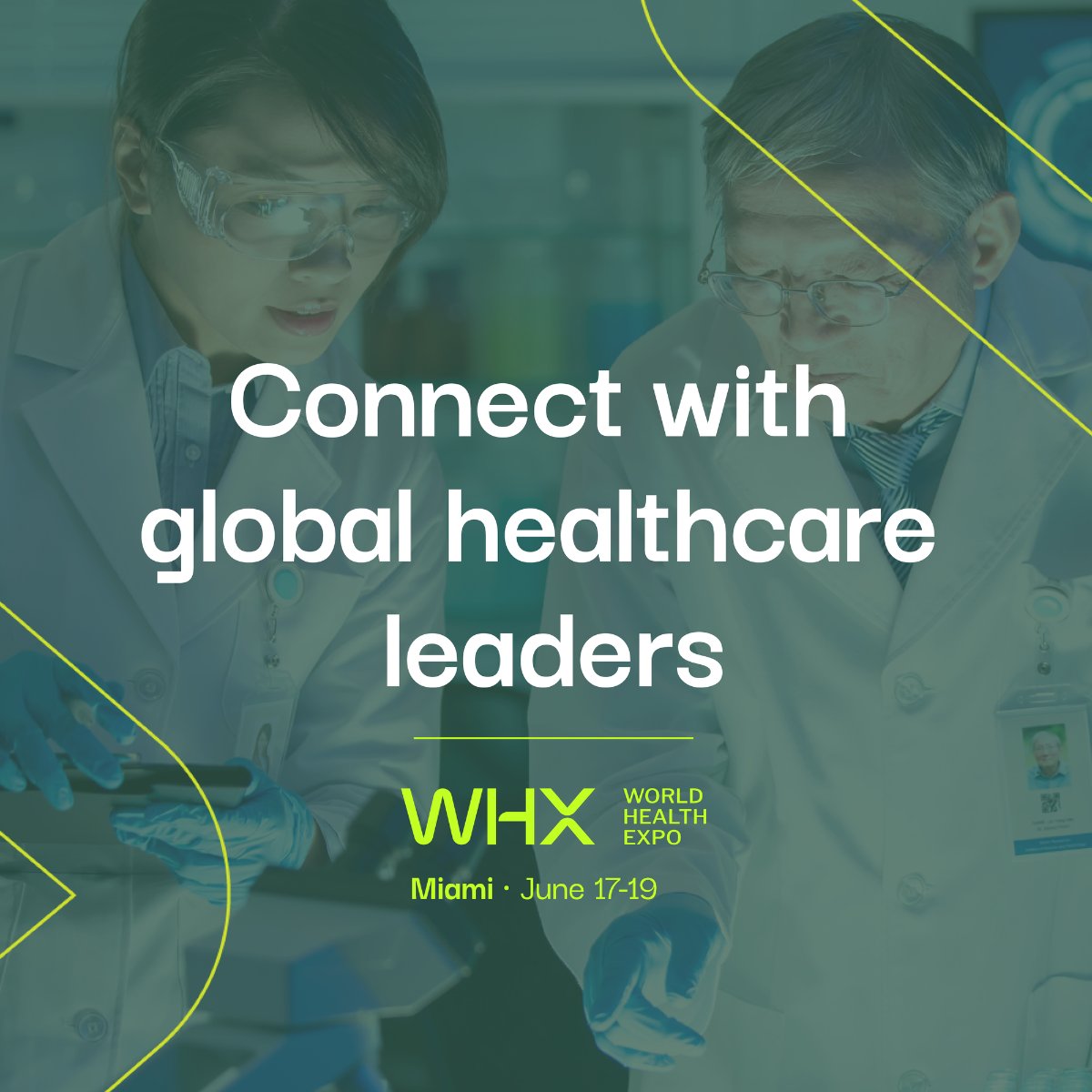 whxmiami's tweet image. At #WHXMiami 2026, you’re not just attending an event - you’re entering the room where deals are made, partnerships begin, and the future of #healthtech moves forward 🌍

15,000+ visits. 1,300+ exhibitors. $556M in business value.

Get your tickets today for #WHXMiami 🎟️🤝
