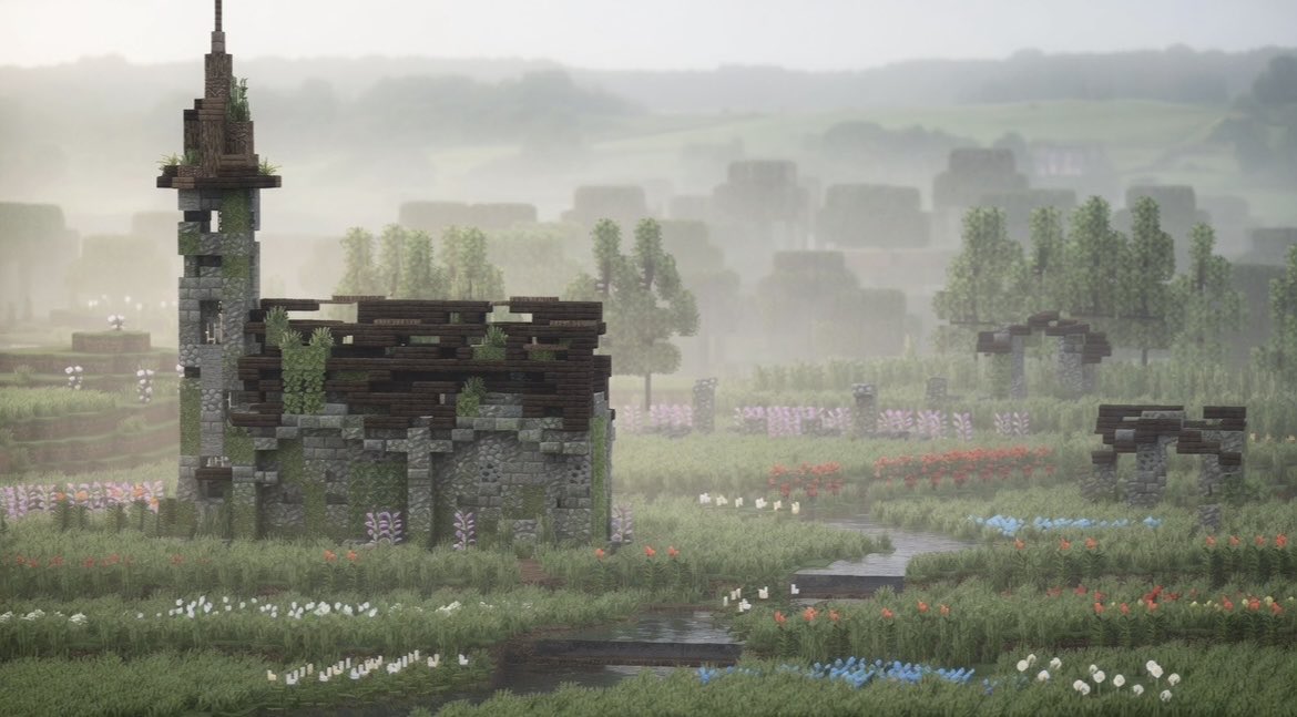 106austin's tweet image. The Forgotten Chapel𓂃𓂂

Built in Bedrock Survival.
Captured in Java Edition.

I edited an old photo I took, and it turned out so ethereal! ✨

#Minecraft #Minecraftbuilds