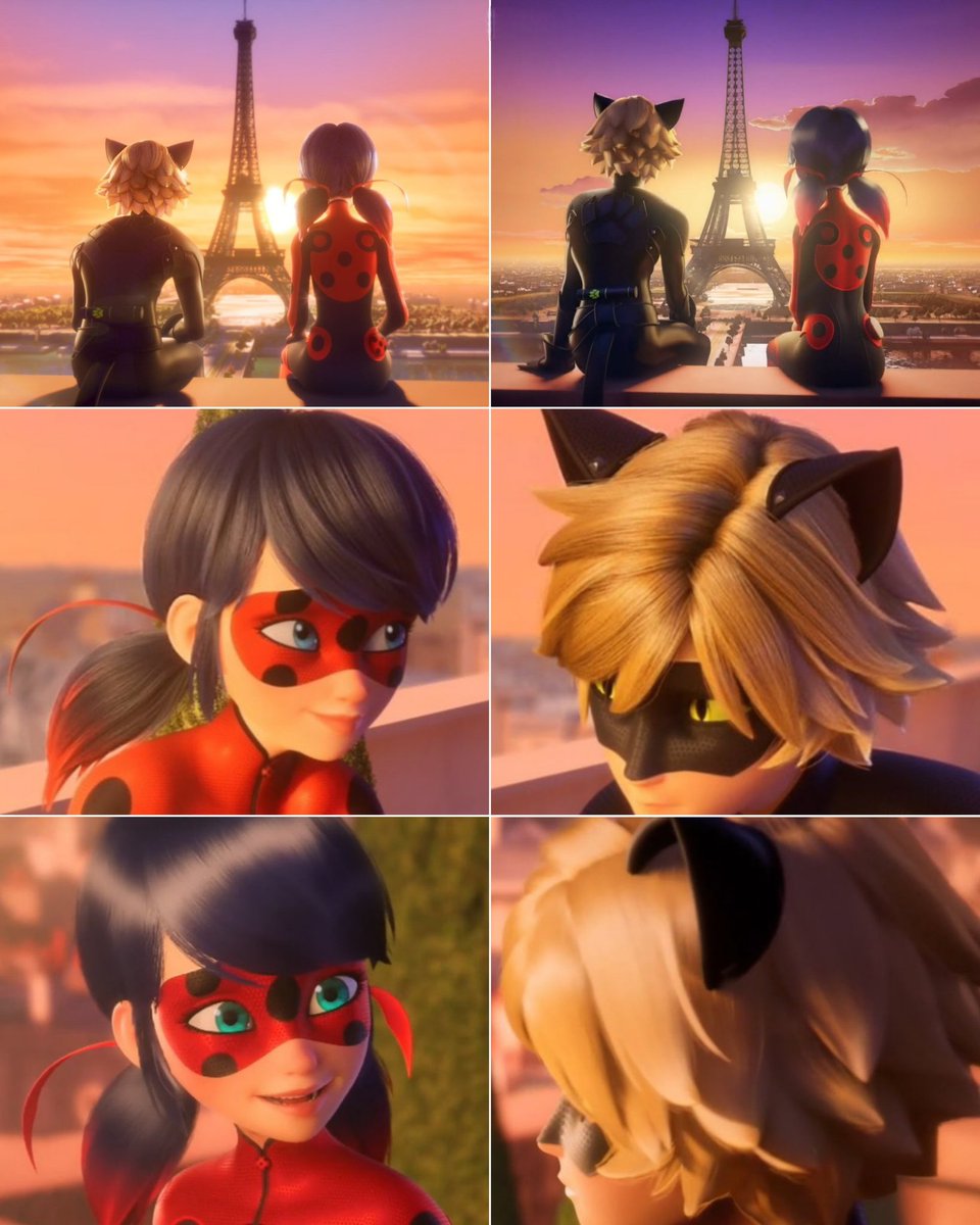 Lea_the_Lizz's tweet image. Adorei esse pos credito. Conhecendo a marinette ela deve ter se sentido uma merda depois doque o chat noir falou, e eu adoooro. Akakakka marinette deve ter questionado ate a alma dela depois disso 
#ladybug #miraculous #MLBseason6 #chatnoir #gloob
