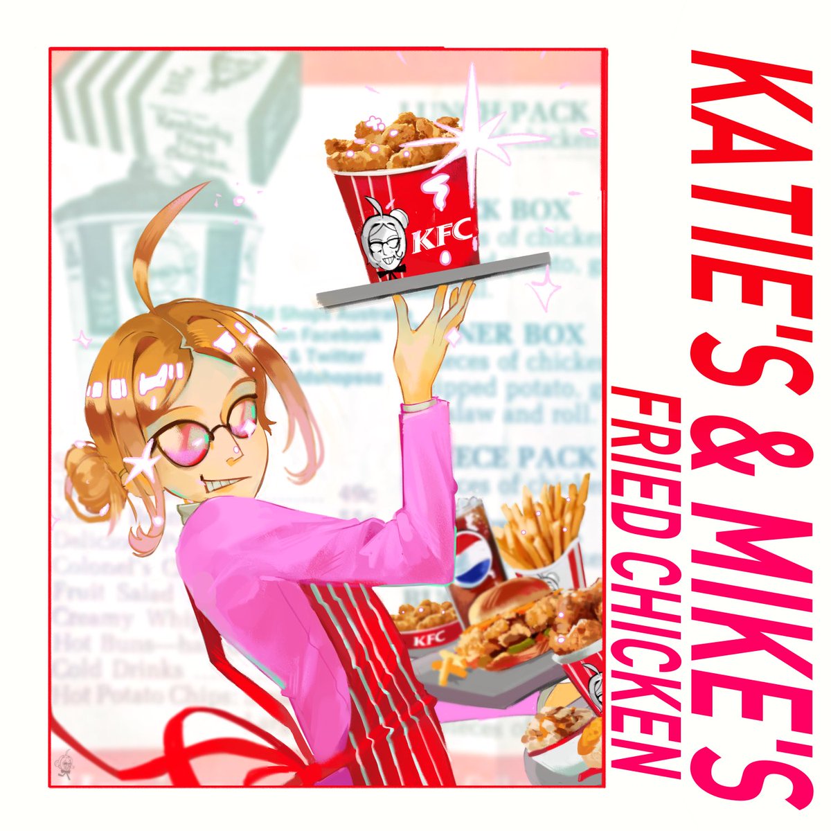 Maddsaic's tweet photo. "It's Finger Lickin' Good"
#qsmp2 #katiebfanart https://t.co/n3bZSJYHEB