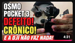 Dennyctorres's tweet photo. DJI OSMO POCKET 3 já era
Eu comprei uma na China, tomara que a minha também não tenha esse bug, pois se eu precisar ir lá para acionar a garantia estou lascado (lá ele)
@DJIGlobal @DogueraBitcoin #djiosmopocket https://t.co/zHrH6bHWNm