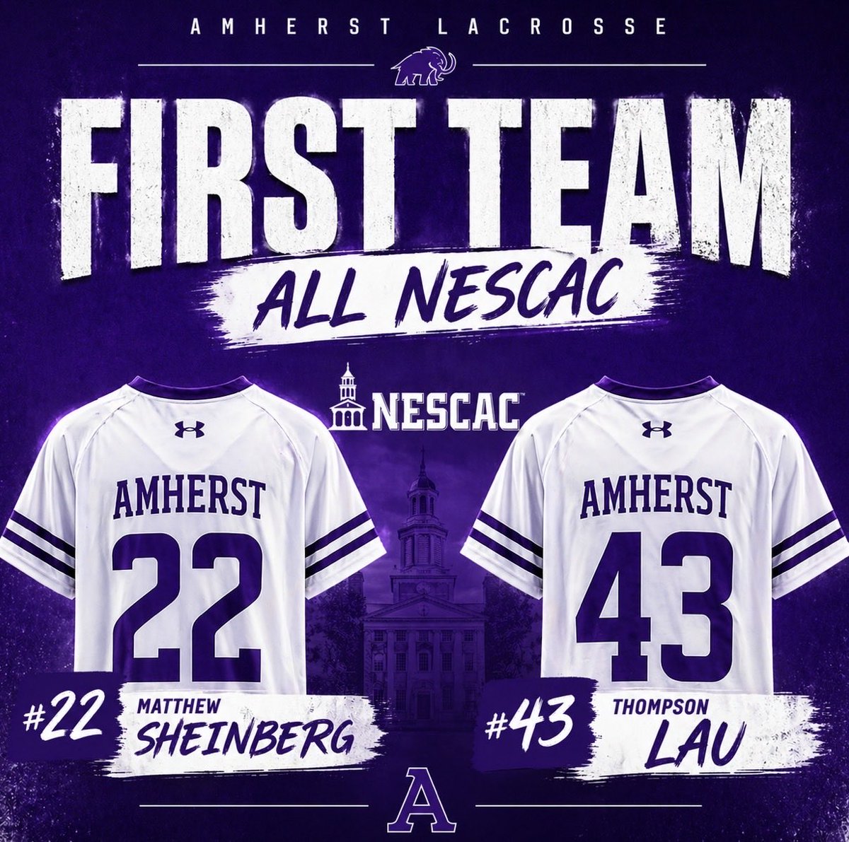 Amherst Men’s Lacrosse tweet media