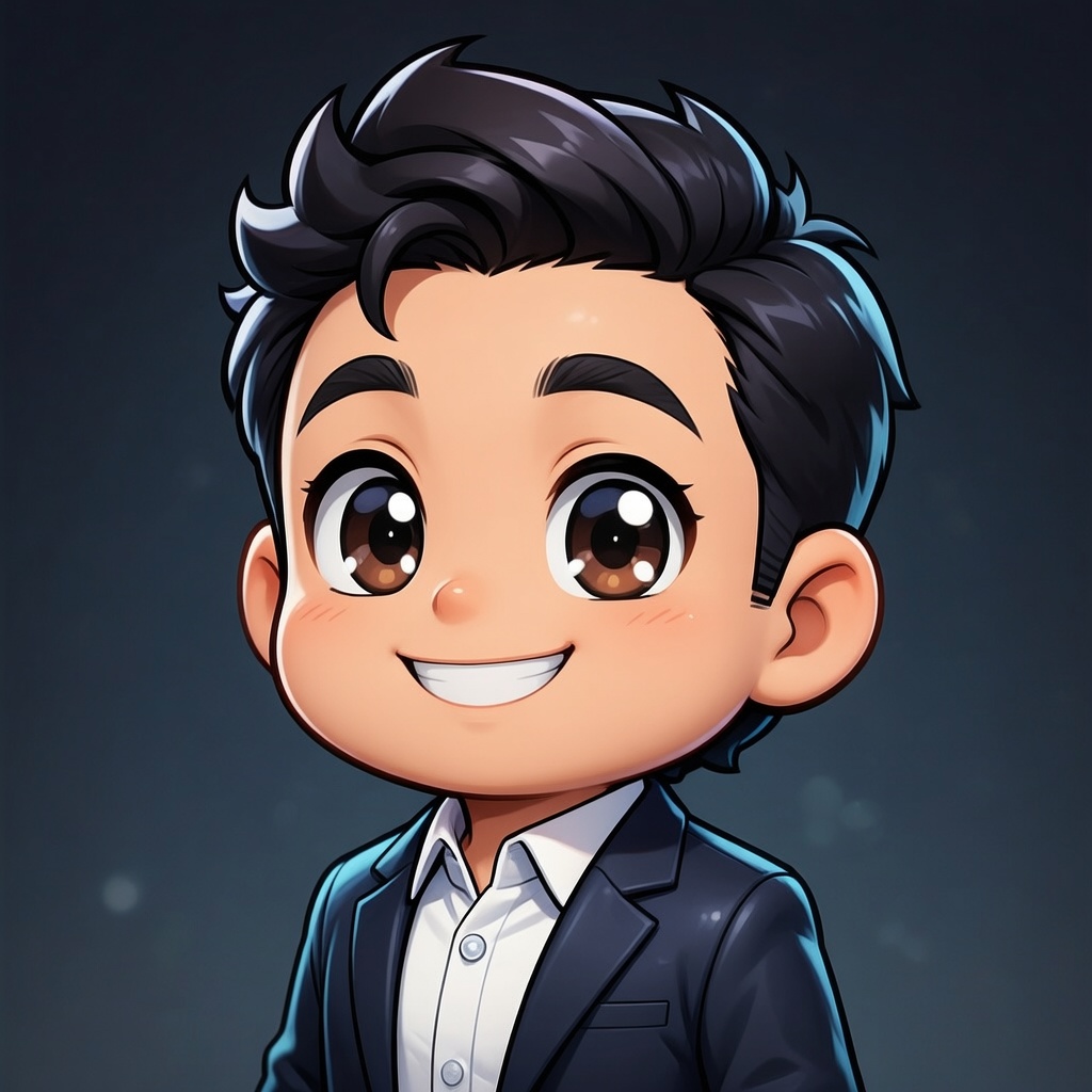 ThisisAdarsh's tweet photo. The Prompt: Transforms you into an adorable, big-eyed 3D chibi-style cartoon avatar. #grok #genai https://t.co/Dynd1gANzn