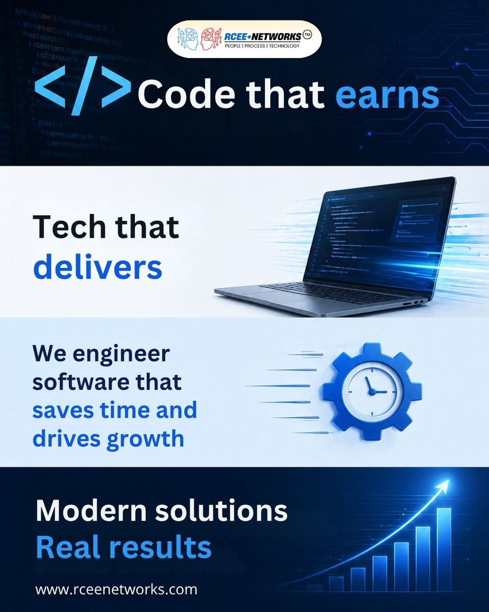 rceenetwor10983's tweet image. Ready to scale faster with technology built for success?
Visit rceenetworks.com
and take your business to the next level.
.
.
.
.
#rceenetworks #Debugging #SoftwareDevelopment #TechSolutions #Automation #BusinessGrowth #ITServices #AppDevelopment #SoftwareSolutions