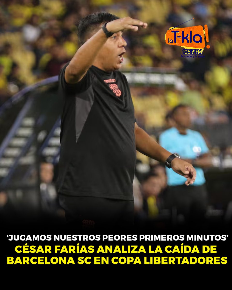 César Farías analizó la derrota de Barcelona Sporting Club ante Universidad Católica y admitió: “jugamos nuestros peores primeros minutos”.

Mas detalles: n9.cl/b9f4j

#BarcelonaSC #Libertadores #FútbolEcuatoriano