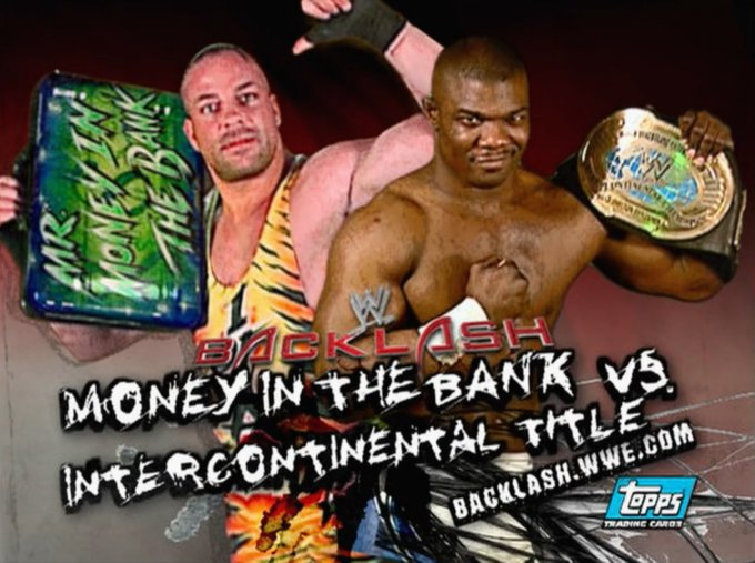 wrestle_hist's tweet photo. 4/30/2006
Rob Van Dam defeated Shelton Benjamin to win back the Intercontinental Championship at Backlash from the Rupp Arena in Lexington, Kentucky.
#WWE #Backlash #RobVanDam #RVD #WholeFnShow #MrMondayNight #OneOfAKind #SheltonBenjamin #AintNoStoppingMeNow https://t.co/DmXjqeX41L