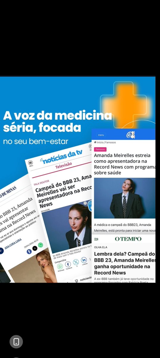Desejo sucesso e muita informação  sobre saúde e bem estar 🤍🩺