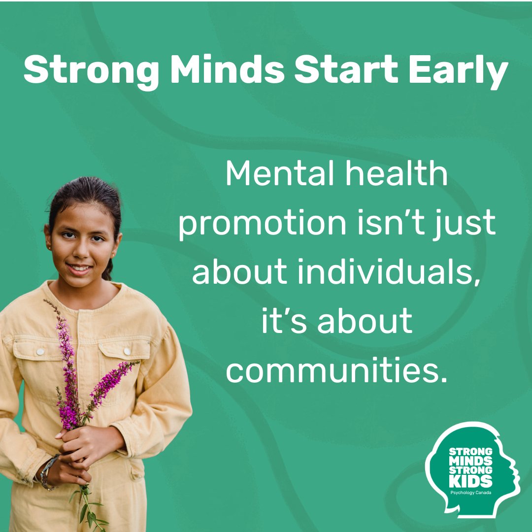 Strong Minds Strong Kids, Psychology Canada tweet media