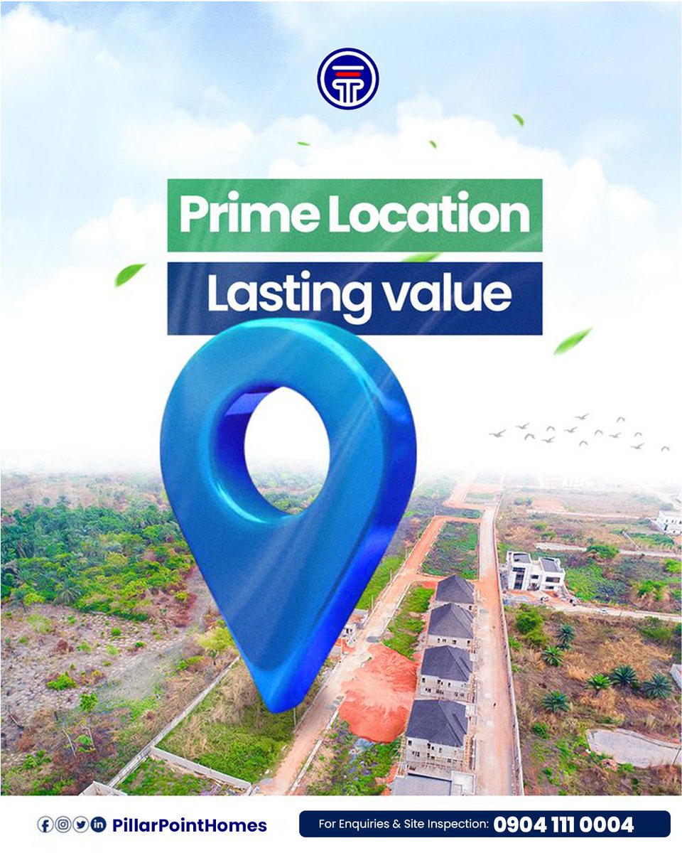 PillarPointHoms's tweet image. Find your perfect spot where convenience meets long-term investment—because the right location is everything.

#PrimeLocation #RealEstateInvestment #SmartLiving #PropertyValue #DreamHome