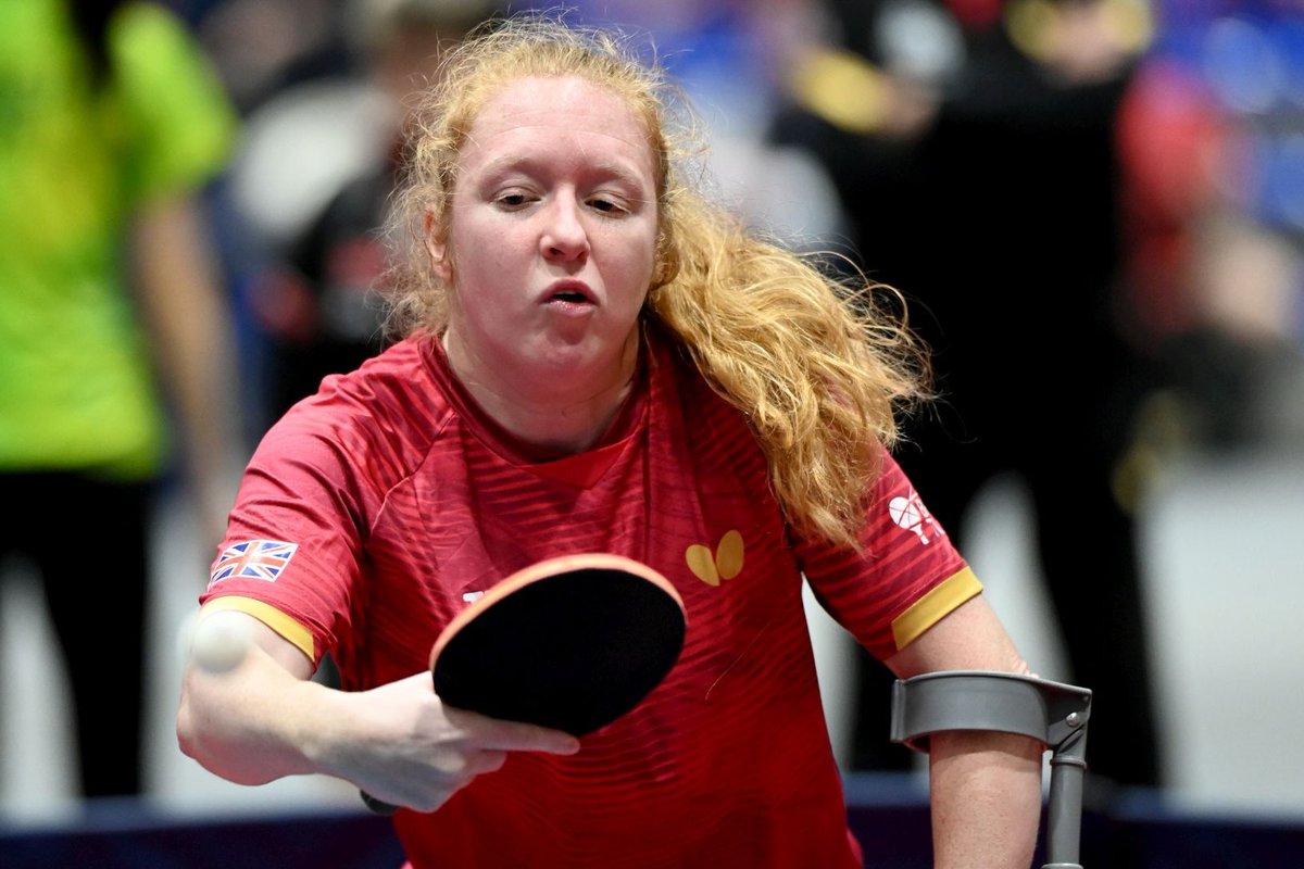 BritishParaTT's tweet photo. WS6 SF
Great effort from @FlissPick 
She levels at 2-2 v Lytovchenko UKR but will take bronze after World champion takes deciding set for 3-2 win
🥉👏👏👏 https://t.co/2cREaoIcvC