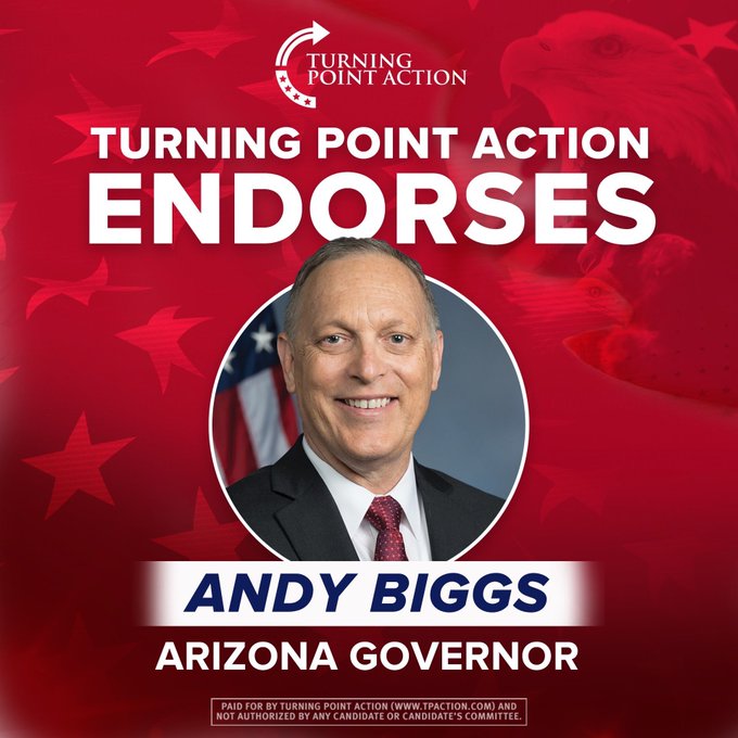 USpatriot101's tweet photo. @votewarren @votewarren Warren Petersen for #AZAG  Let's do this.  And while we are at it:  @andybiggs4az #Biggs4AZGov Trump says yes to both. https://t.co/ysSIayUylE