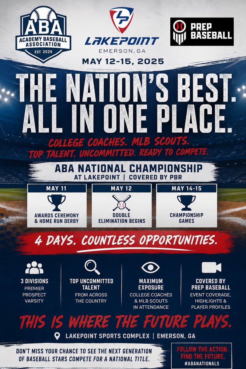 Academy Baseball Association tweet media