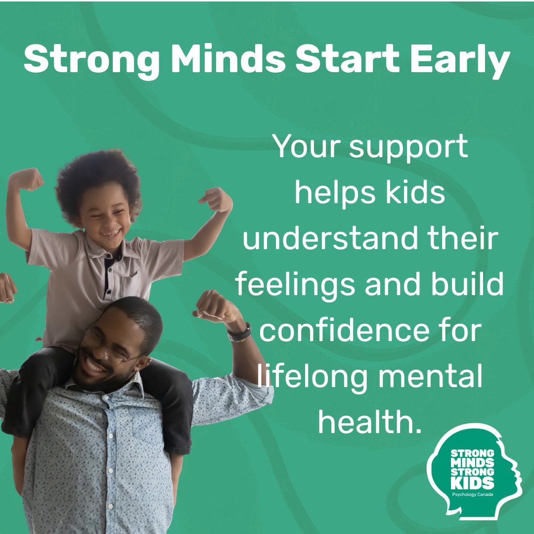 Strong Minds Strong Kids, Psychology Canada tweet media