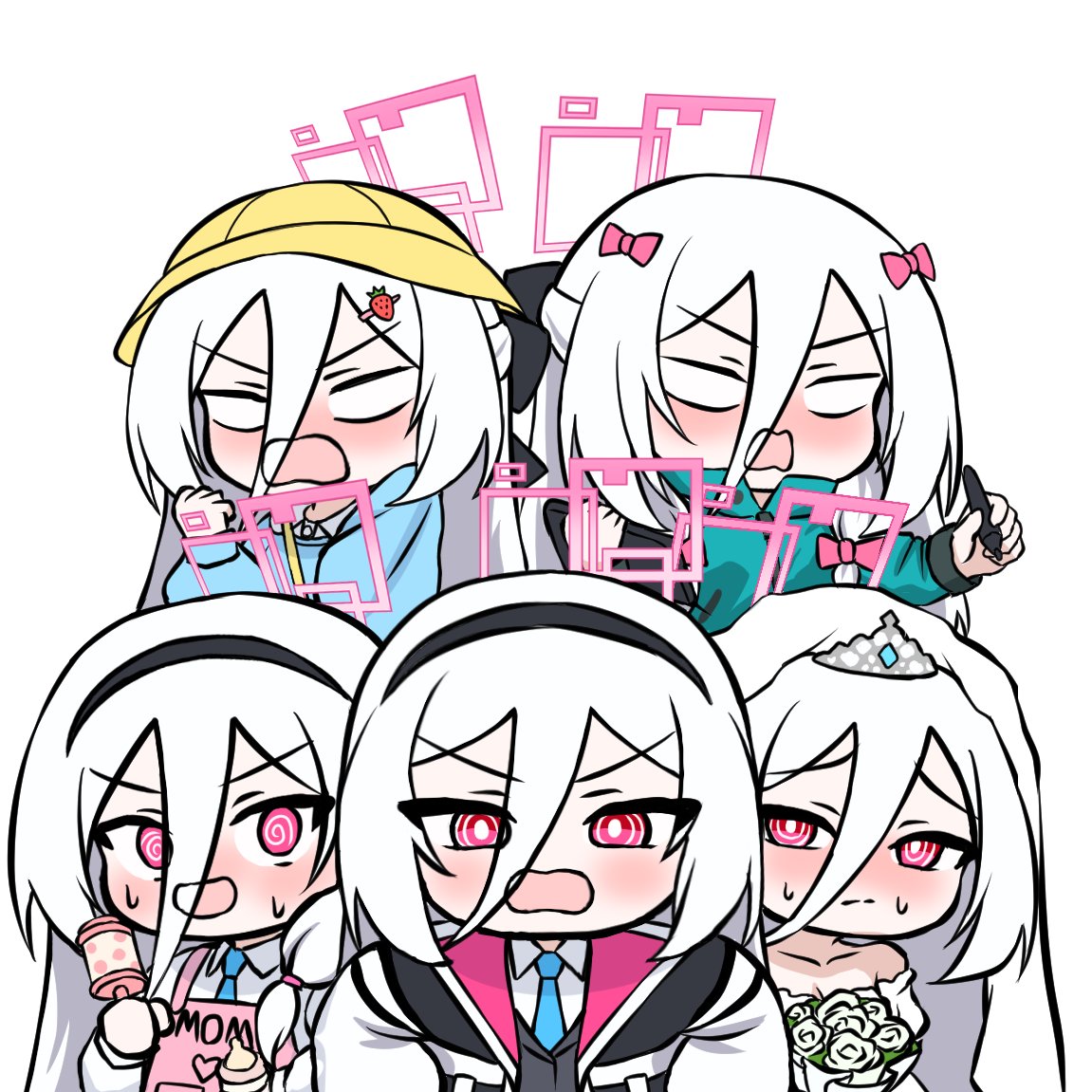yoowaru06's tweet photo. #今月描いた絵を晒そう
다음 달부턴 꼭 빠르고 더 좋은 퀄리티로 잔뜩 그려야지... https://t.co/AoQ9WU5J9h