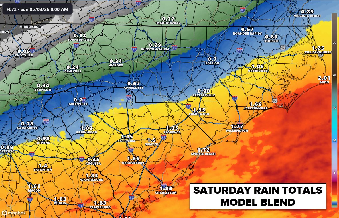 Gradient Maps Weather Saturday's rain is going to have a very tight gradient from a whole ...