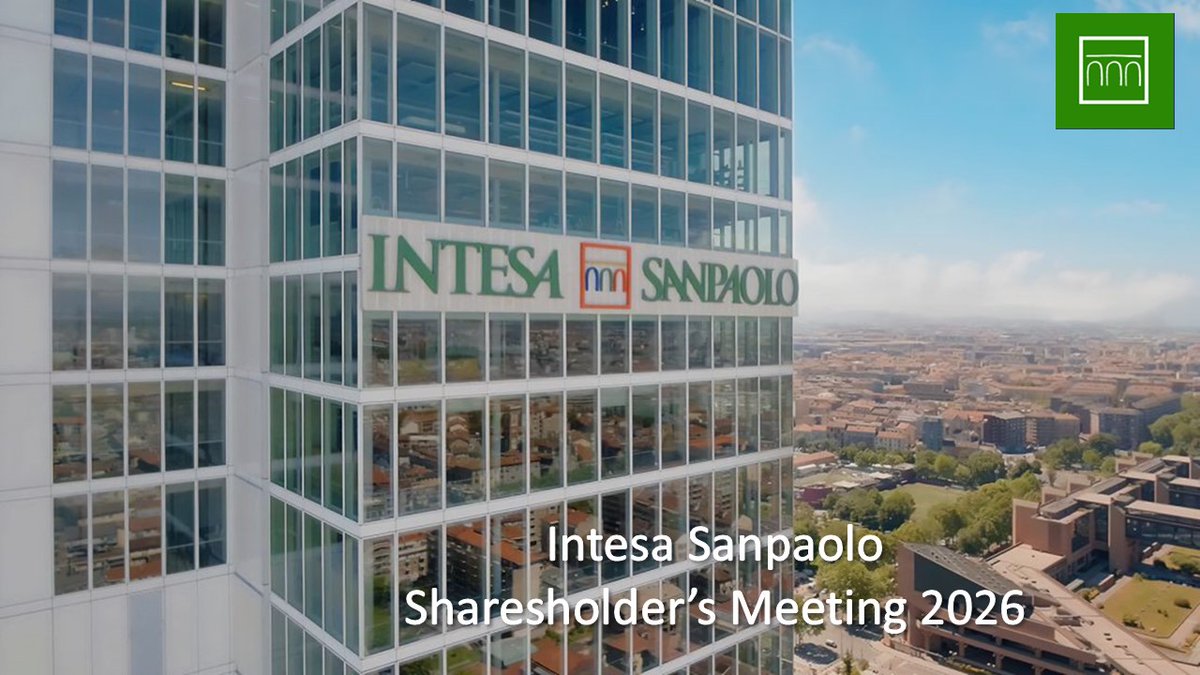 intesasanpaolo's tweet image. 🟢 #IntesaSanpaolo #Investors #Financial #Earnings
A summary report showing details of the voting results of the Shareholders’ Meeting of Intesa Sanpaolo on the individual items on the agenda is available here:
🔗group.intesasanpaolo.com/content/dam/po…