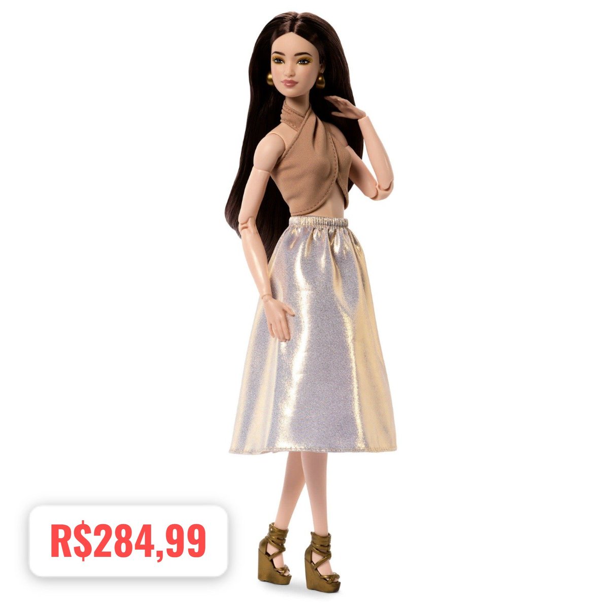 jdollspromo's tweet photo. Boneca Barbie Signature Basics 6 Goddess (2026 Neutrals) - Mattel

Por R$284,99 - 5x s/ juros
Usando cupom 35 off

https://t.co/TIKgpT64wC

Resgate Cupom 35 off aqui:
https://t.co/B09wrpfNYQ
#Anúncio https://t.co/p1Zaoc1weT