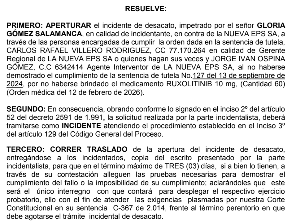 _AndresFelipeBM's tweet photo. @JorgeIvanOspina Por favor su ayuda: mi suegra necesita que se le entregue el medicamento que evita que la sangre se le coagule o la van a dejar morir por el costo del medicamento? @NuevaEPS_ @Supersalud @MinSaludCol @petrogustavo @infopresidencia https://t.co/KDt2ACwl3y