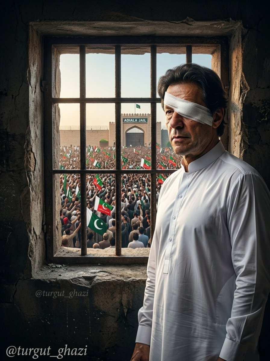 جیل کی سلاخوں کے پیچھے ۱۰ ہزار دن بیت گئے عمران خان کا حوصلہ اب بھی بلند ہے اس نے اس ملک کے لیے بے مثال قربانیاں دیں افسوس کہ قوم اس کی رہائی کے لیے اب تک نہ جاگ اٹھی سکی نہ اس کے لیے نکل سکی ۔

#1000DaysKhanUnbroken