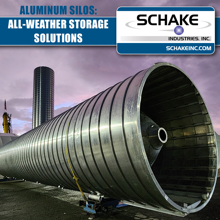 schakeinc's tweet image. State-Of-The-Art-Aluminum Silos. (814) 677-9333 schakeinc.com #storagesolutions #silos #manufacturer
