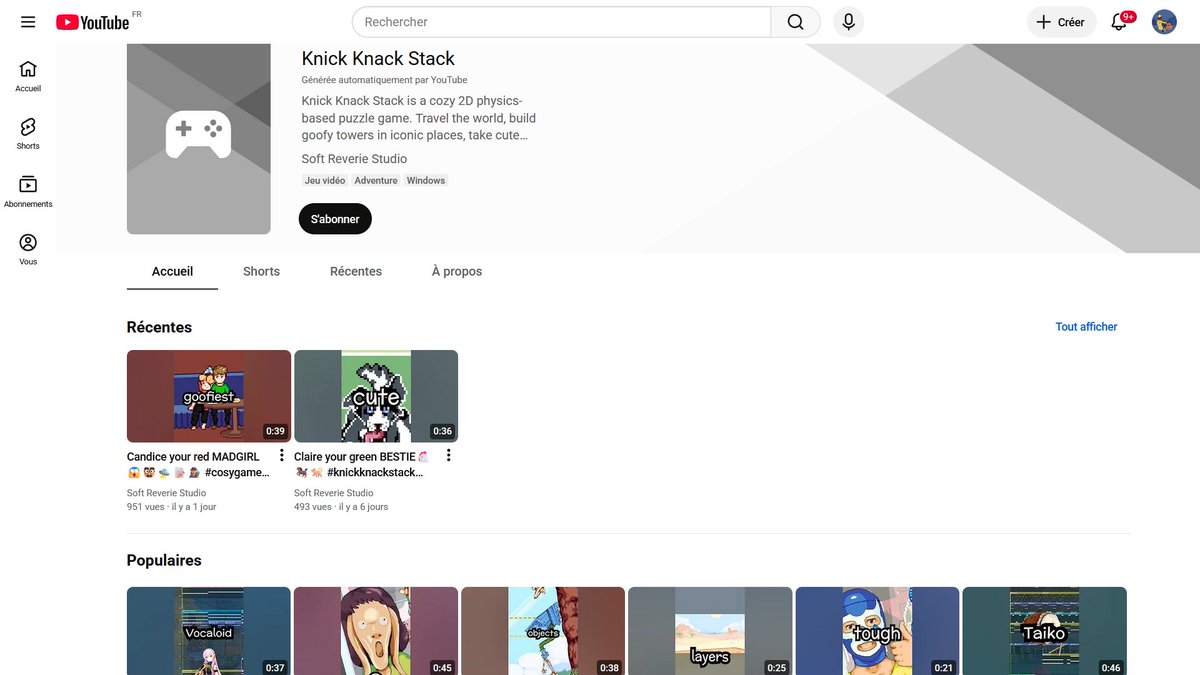 ✨ Knick Knack Stack on Steam ✨ Soft Reverie Studio tweet media