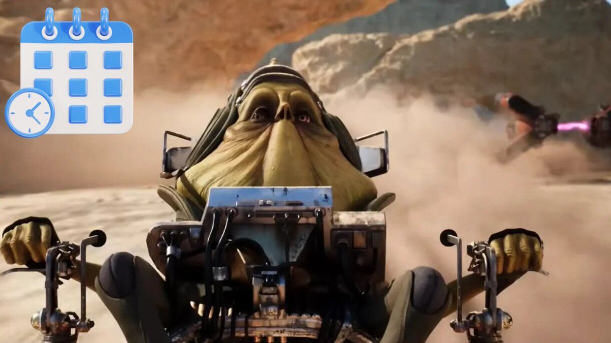 Areajugones's tweet image. Tenemos fecha para ser los mejores pilotos de la galaxia: Star Wars: Galactic Racer llega en octubre 

areajugones.sport.es/videojuegos/te… 

#PC #PS5 #XboxSeriesXS