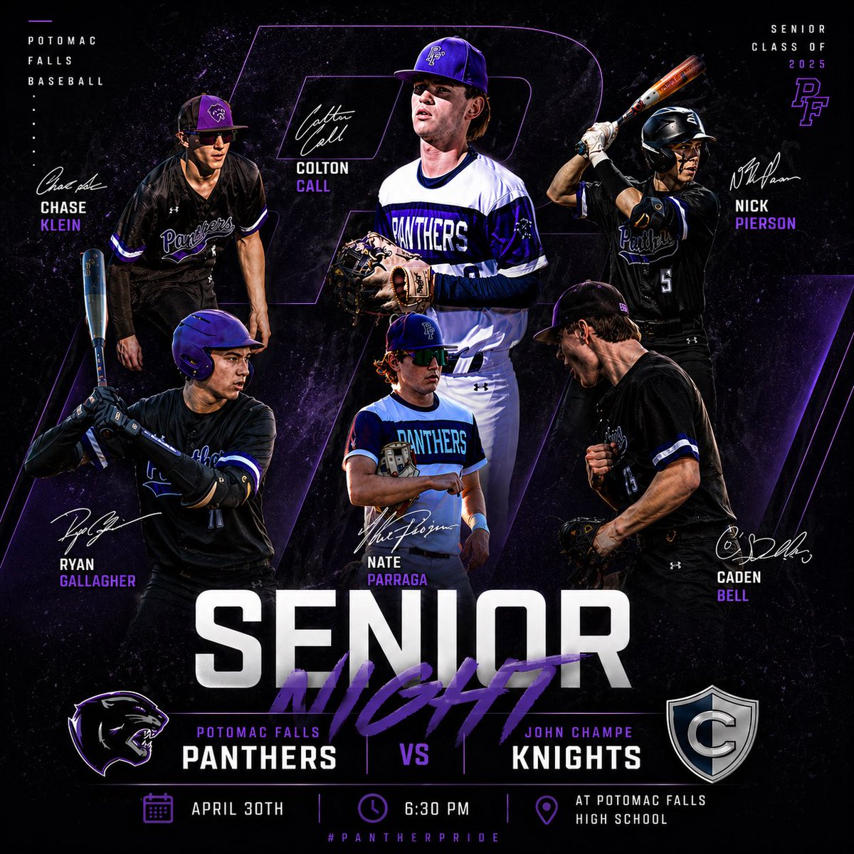 PFHSBaseball's tweet photo. Senior Night!

First Pitch ⚾️: 6:30pm

@PFannouncements https://t.co/iRgJAMSuuF