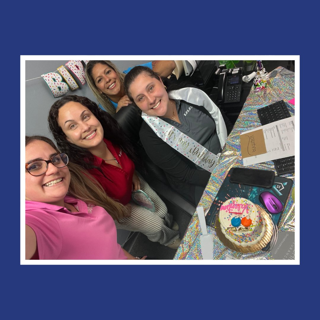 JvsInsuranceCor's tweet image. Happy Birthday Valentina in our Broward office

#EmployeeBirthday #TeamCelebration #WorkFamily #EmployeeAppreciation #CompanyCulture