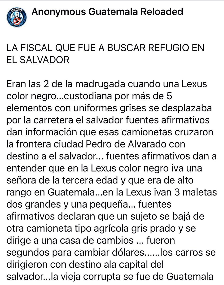 Anonymous Guatemala tweet media