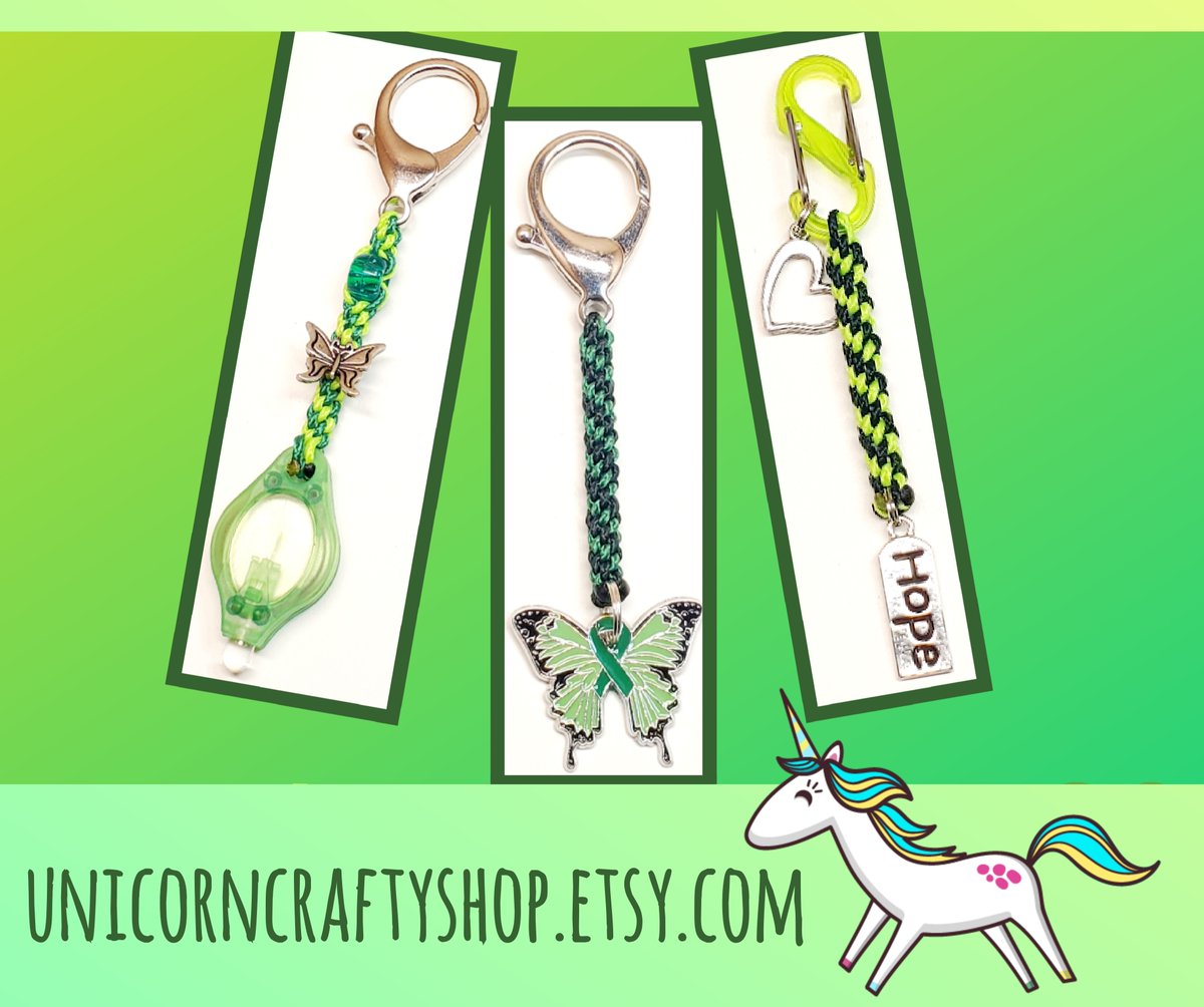 CaraUnicornShop's tweet image. May is Mental Health Awareness Month! Find something green to show your support 💚

unicorncraftyshop.etsy.com

#mentalhealth #mentalhealthawareness #green #May