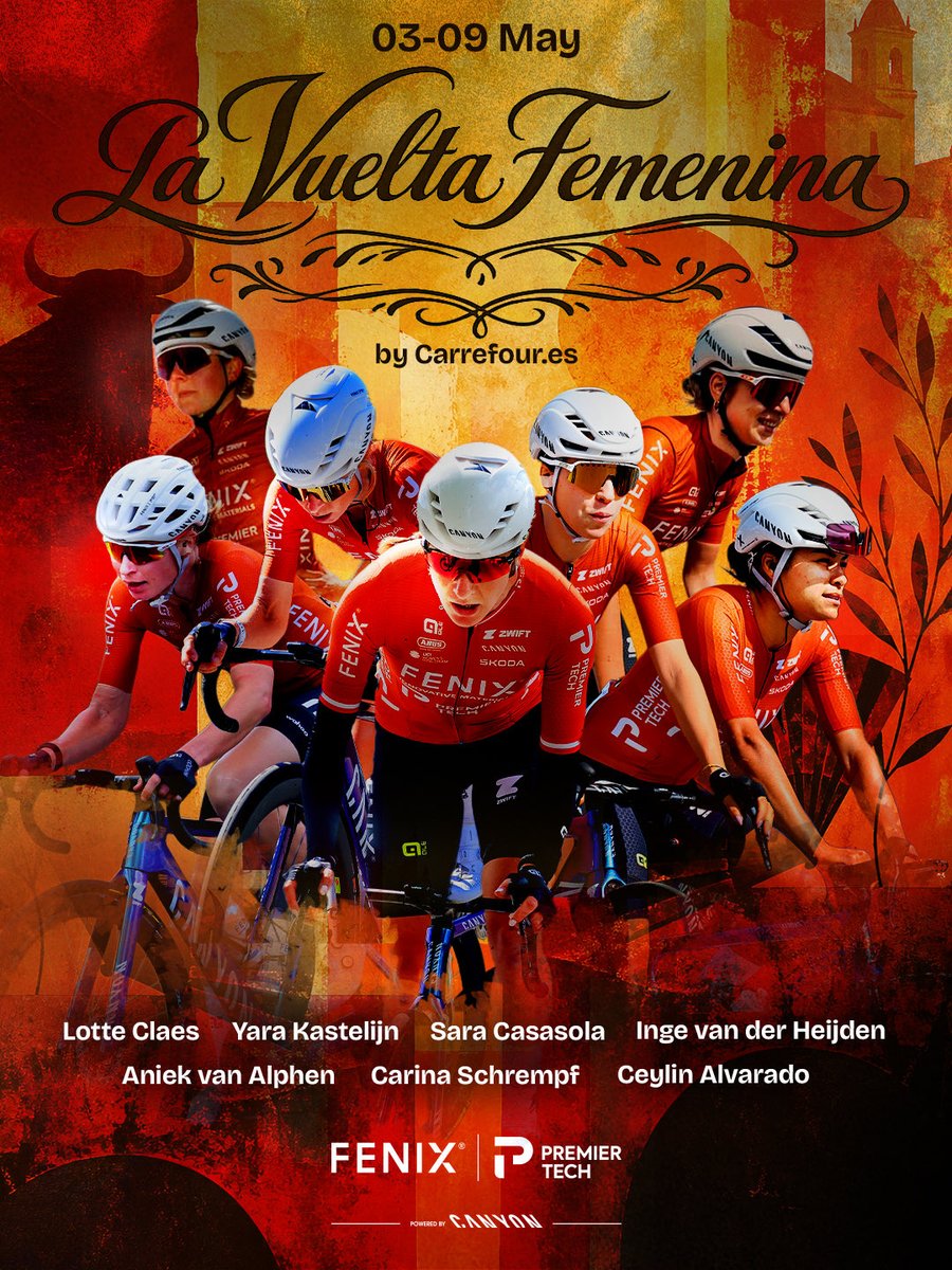 EsenciaCiclista's tweet image. 🔍 Fenix Premier Tech presenta su equipo para La Vuelta Femenina

🎯 Deberían buscar sus oportunidades en las primeras etapas y con Yara Kastelijn en la general

#EsenciaCiclista #ciclismo #cycling