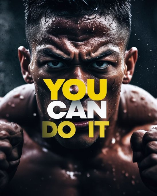 FiveFitness's tweet image. "No matter how bad it is, or how bad it gets, i'm going to make it!" 

Les Brown  

#Motivation #NeverGiveUp #Gym #Goals #Fitness #Workout #Grind #Believe
