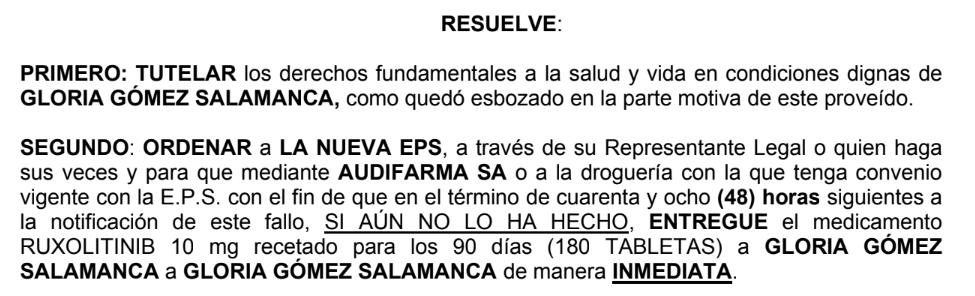 _AndresFelipeBM's tweet photo. @JorgeIvanOspina Nunca entregan a tiempo el medicamento, constantemente debemos llevar a mi suegra al servicio de urgencias por la falta de respeto y consideración, hay TUTELA, hay DESACATO que mas debemos hacer para que se respete la vida @NuevaEPS_ @Supersalud @petrogustavo https://t.co/WuzjKJqTVM