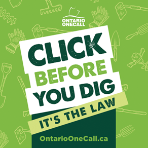 GTelEngineering's tweet image. #DigSafeMonth may be ending, but safe digging is a year-round priority. 

Before any project—big or small—remember to Call or Click before you dig.

Start here: clickbeforeyoudig.com

#CallBeforeYouDig #SafetyFirst