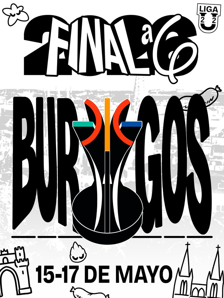 la final a 6 de la #ligau será en bUrgos ;)