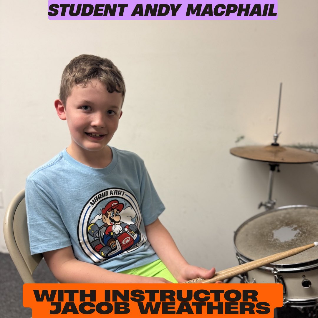 MusicByJW's tweet photo. Student Andy MacPhail at his music lesson this week 🎸🔥  

With Instructor Jacob Weathers  

If you're interested in music lessons, call today!  
📞 256-715-4040  
🌐 https://t.co/cQn4HBYiih  

Let’s rock ‘n’ roll! https://t.co/vJ7VIMiVI2