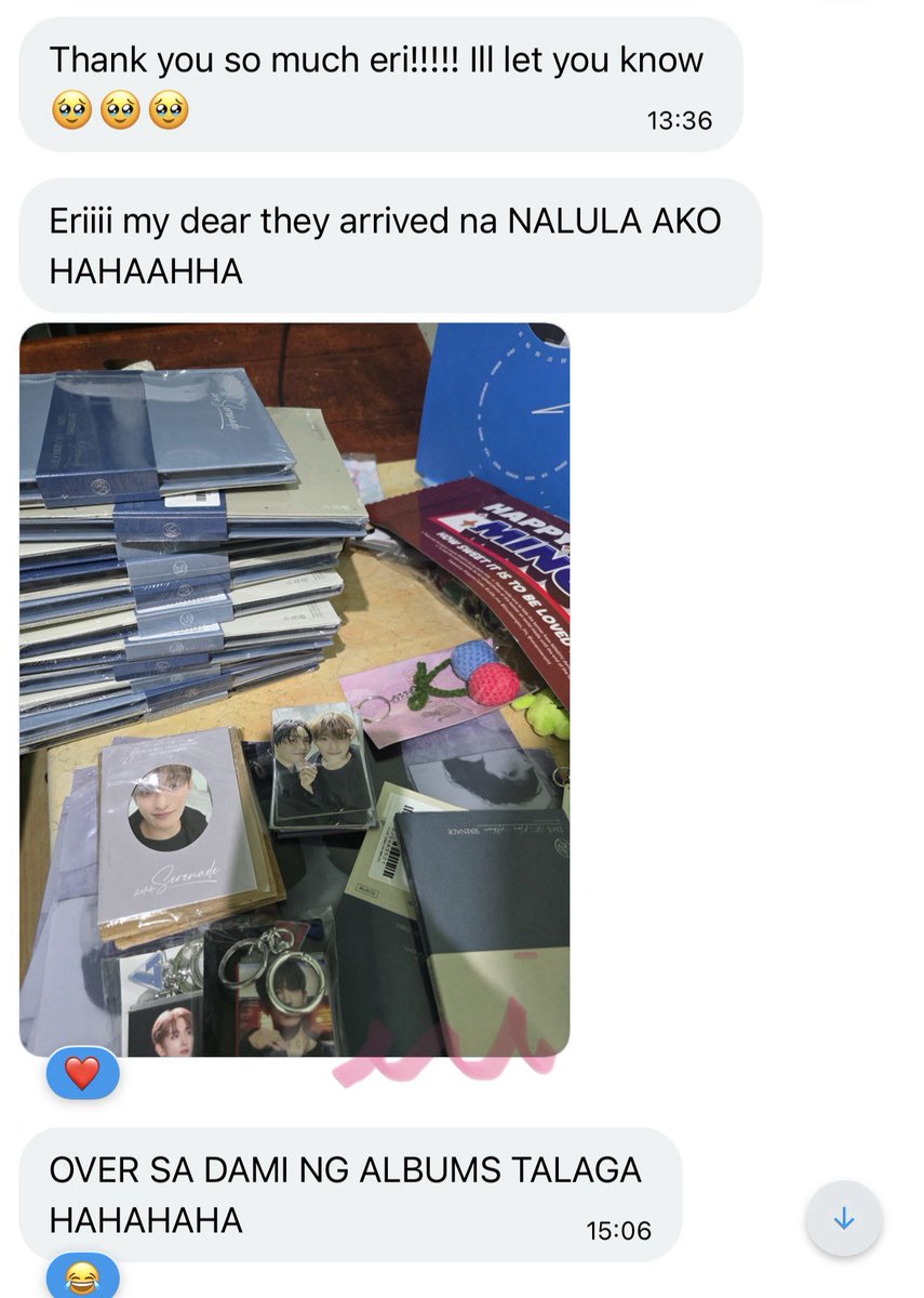 shua_enthusiast's tweet photo. albums arriving again! thanks so much again for purchasing~ 🩵 #ericka_feedbacks https://t.co/77ZJYfKcOv
