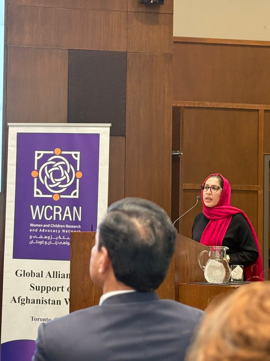 WCRAN_ORG's tweet photo. Some key findings from WCRAN’s “Women’s Access to Justice in Afghanistan” research report shared by @FreshtaKarimi 
- 81% of respondents affirm the justice system has transformed "completely" (46%) or "significantly" (35%), confirming a systemic overhaul rather than a minor transition.
- Women face systemic pressure to drop cases, remain silent, or reconcile with their abusers, often accompanied by verbal abuse and explicit threats.
- 94.5% of respondents identified field courts as a major barrier to women’s access to justice.
- 40.38% reporting that decisions are driven by powerful local actors rather than a formal justice system.