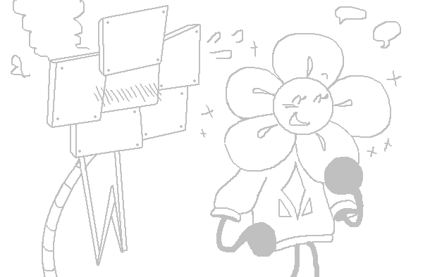 more flowerbot flowerflower yuri whatever u call it #bfdi
