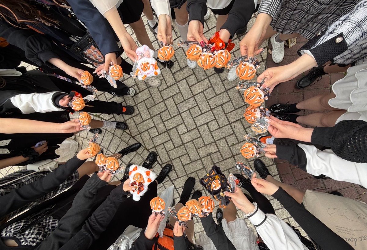 uru_nana_'s tweet photo. 愛知もみや組大集合したよᐡ ̳ᴗ  ̫ ᴗ ̳ᐡ🧡
#お届けうるみゃー https://t.co/rlZkLRjM5k