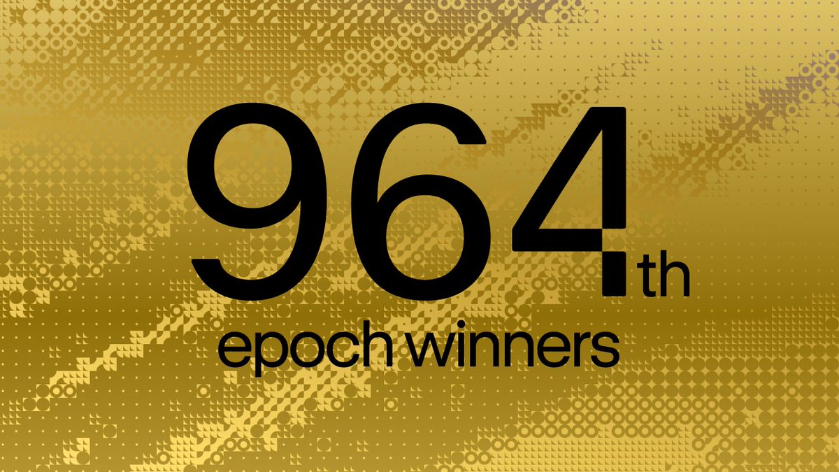 Tramplin_io's tweet photo. New Epoch Draw just wrapped up!

$1.45k was distributed among 7 winners 🤯

Here are the results 👇 https://t.co/IAwOJHQdwD