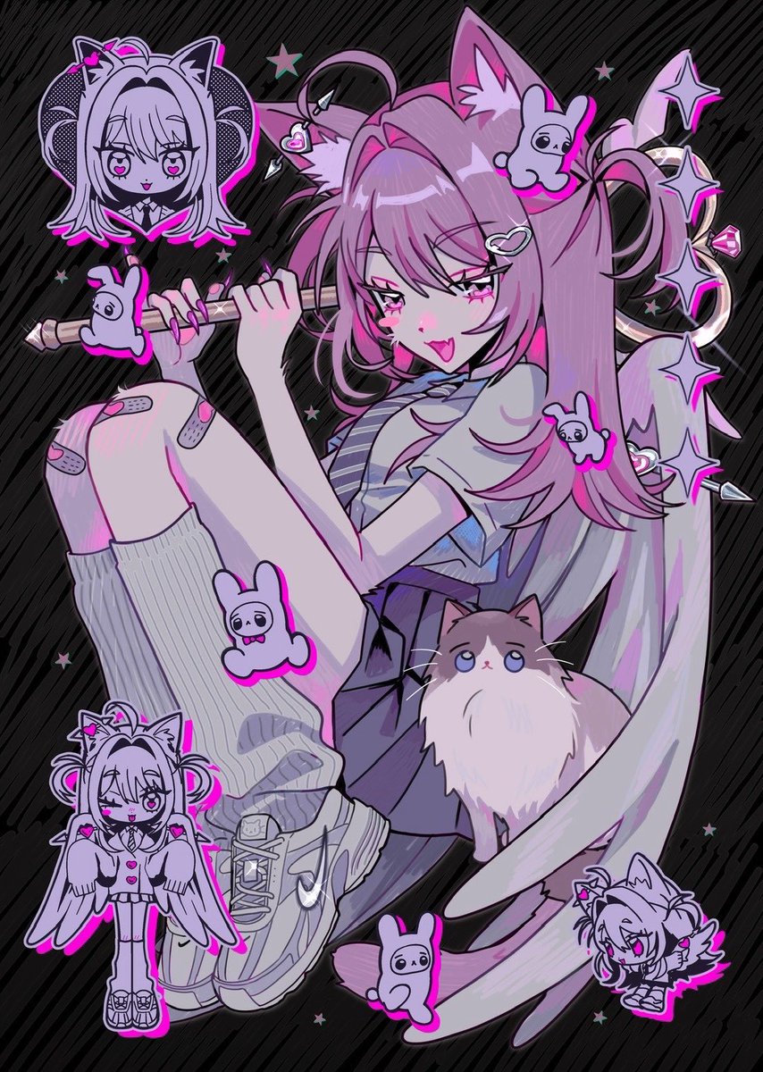 神そんにゃ➕💜 tweet media