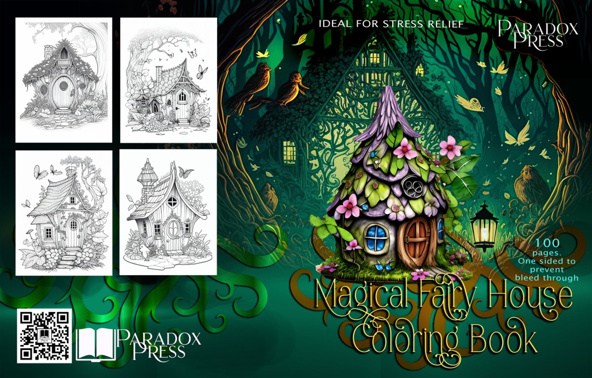 PattiRoberts7's tweet image. MYSTICAL #FAIRY COLORING BOOK For #Adults #Tweens #Relax and destress!