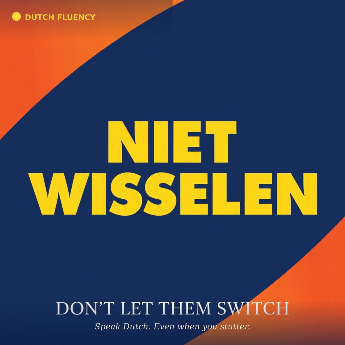 Dutchfluency's tweet photo. New Het Taboe episode. Dutch curse words the way your in-laws actually use them.

Today: Gestolen fiets: doorzetten op het politiebureau.

https://t.co/OXux4zdIup https://t.co/UxoGWdfLYY
