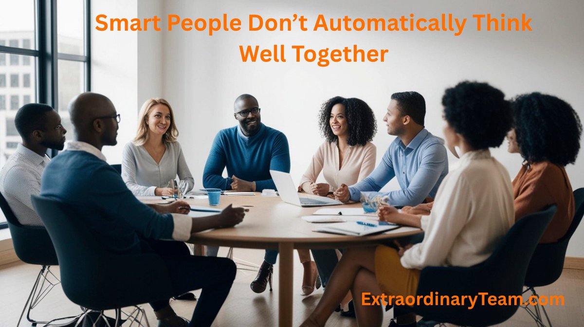 KristinJArnold's tweet image. I was chatting with a CEO yesterday and he said, "Individually, my team is sharp, thoughtful, and capable of nuanced thinking. 
Read complete article here: zurl.co/pXfgt
#KristinArnold #Teams #ExtraordinaryTeam #Meeting #Leadership